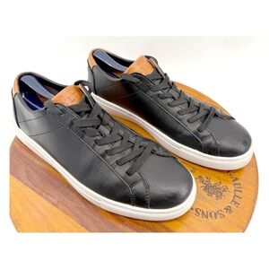 BYLT Premium Everyday Shoes Mens 10.5 Black Tan Low Top Sneakers Casual City